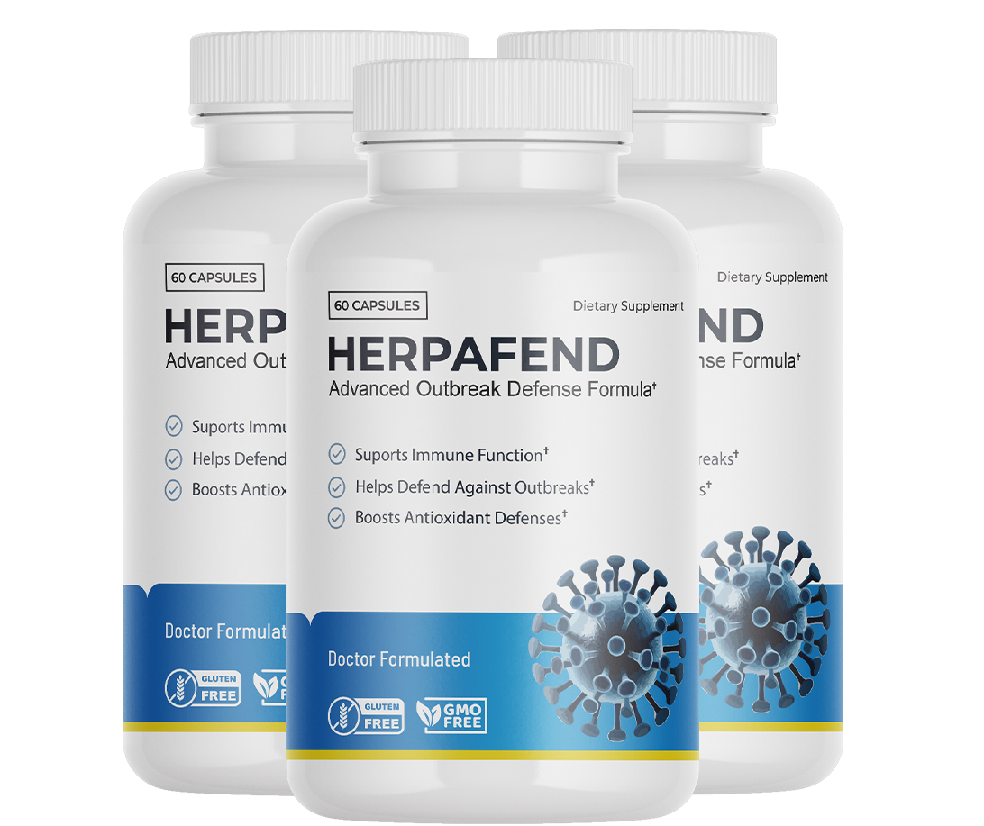 Herpafend Supplement Bottle